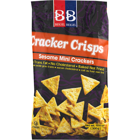 Beigal Beigal Sesame Cracker Crisps