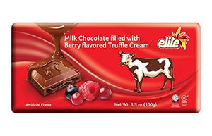 Elite Milk Chocolate with Berry Truffle Cream - 3.5 OZ