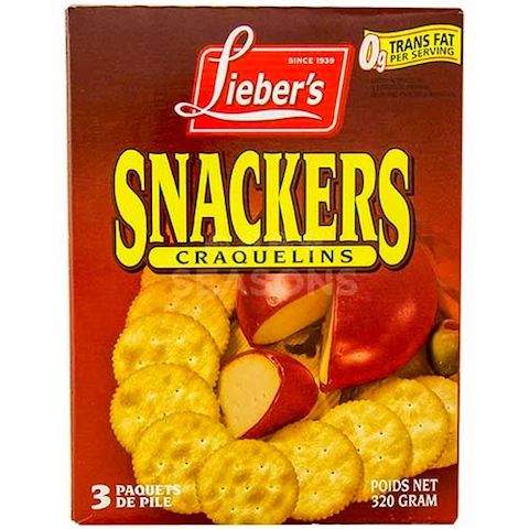 Lieber's Salted Snackers 292 Grams