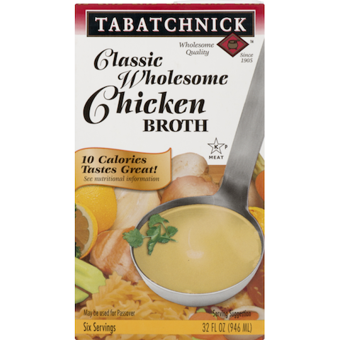 Tabatchnick Classic Wholesome Chicken Broth - Meat